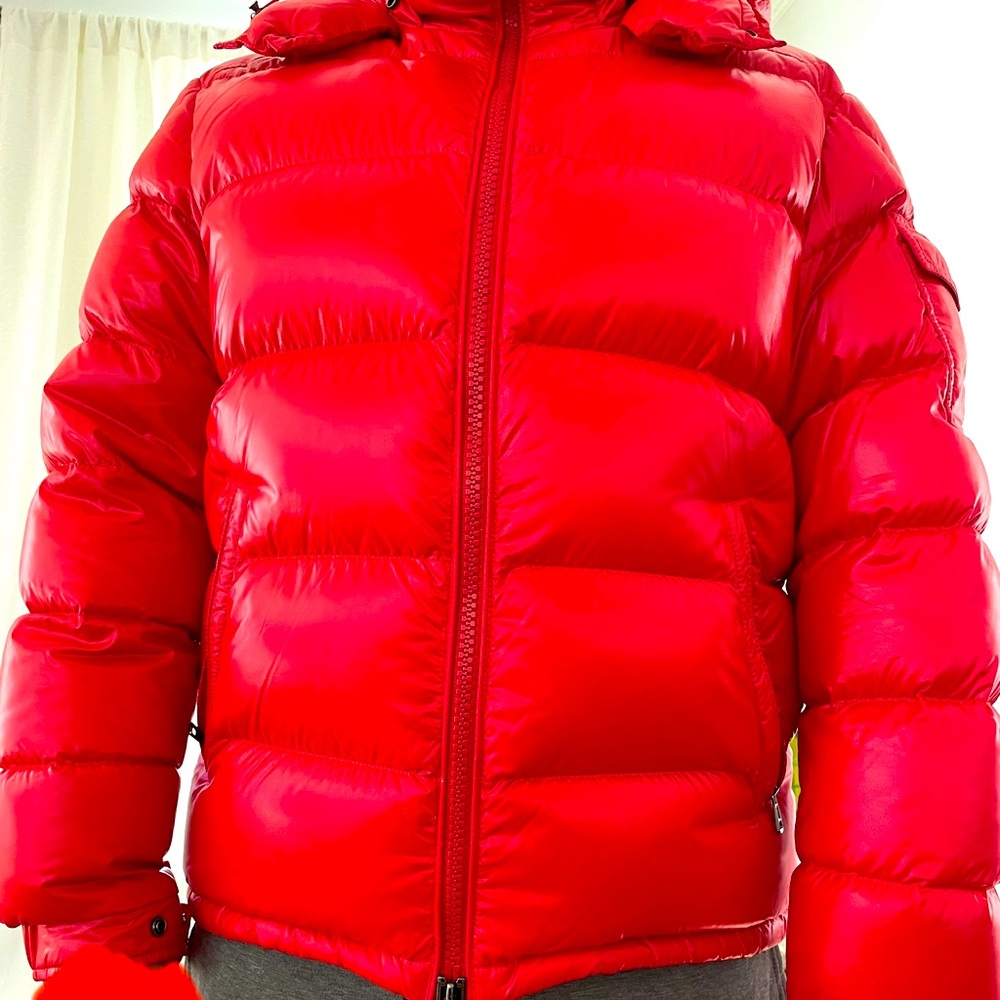 Authentic Moncler maya size 5 red
